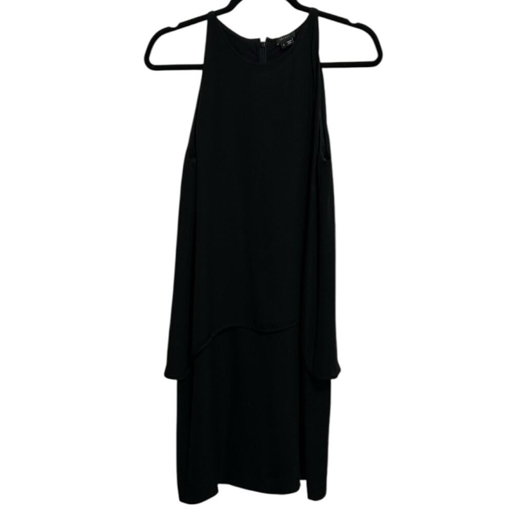 Theory Black Sleeveless Cocktail Dress Size 6